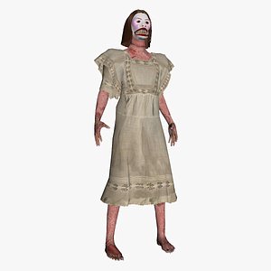 3D model Horror clown