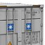 53 ft Shipping ISO Container White 3D Model