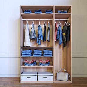 3D ikea wardrobe