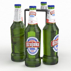Beer Bottle Ozujsko Cool 500ml 2021 3D model