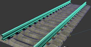 3d model rail road