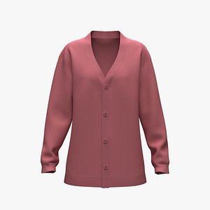 Regular Loose Fit Unisex Cardigan Design