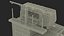 Heavy Duty Metal Frame Overlock Machine