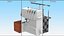 Heavy Duty Metal Frame Overlock Machine
