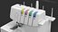 Heavy Duty Metal Frame Overlock Machine