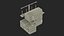 Heavy Duty Metal Frame Overlock Machine