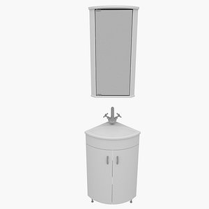 bathroom furniture 3d model