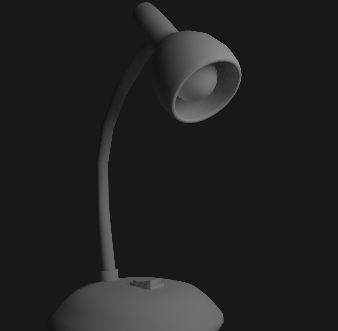 desk lamp 3d 3ds