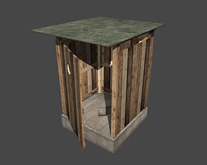 toilet 3d model