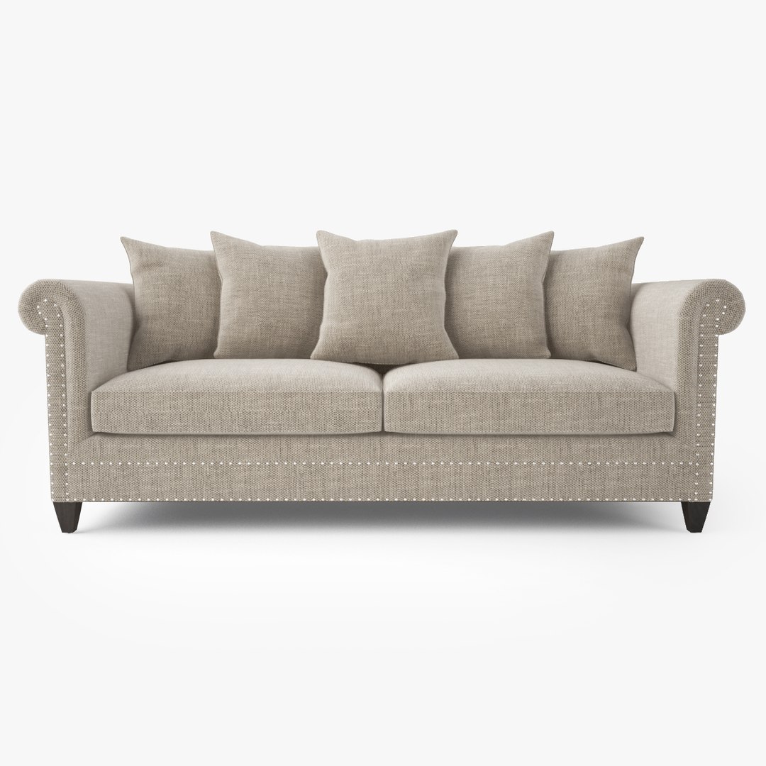 Crate Barrel Durham Sofa 3d Max