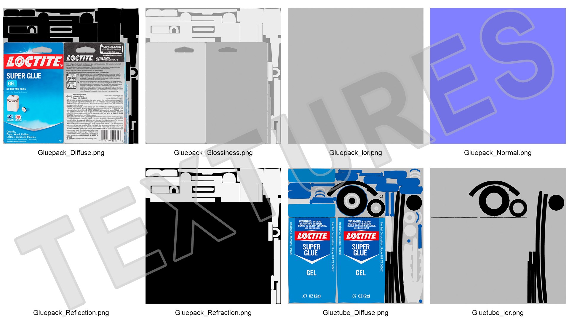 3D Super Glue Pack https://p.turbosquid.com/ts-thumb/PR/XNFbMx/ol/supergluepackmb3dmodel018/jpg/1653457693/1920x1080/fit_q87/af7120e2995b6efaf16e46de8357f1af322ea9a8/supergluepackmb3dmodel018.jpg
