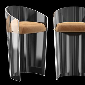 CHAHAN Plexiglass bar stool