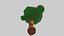 3D model Low-poly Tree-2