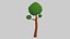 3D model Low-poly Tree-2