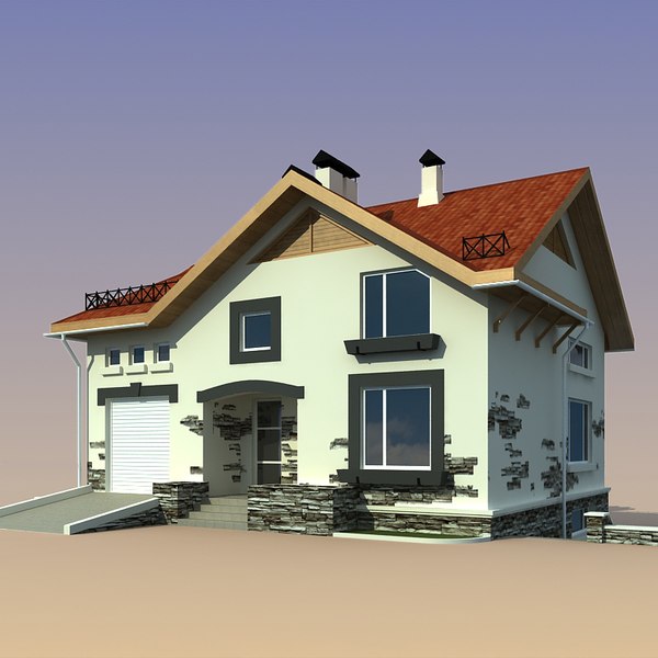 house design 3d model