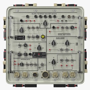 control panel 3D