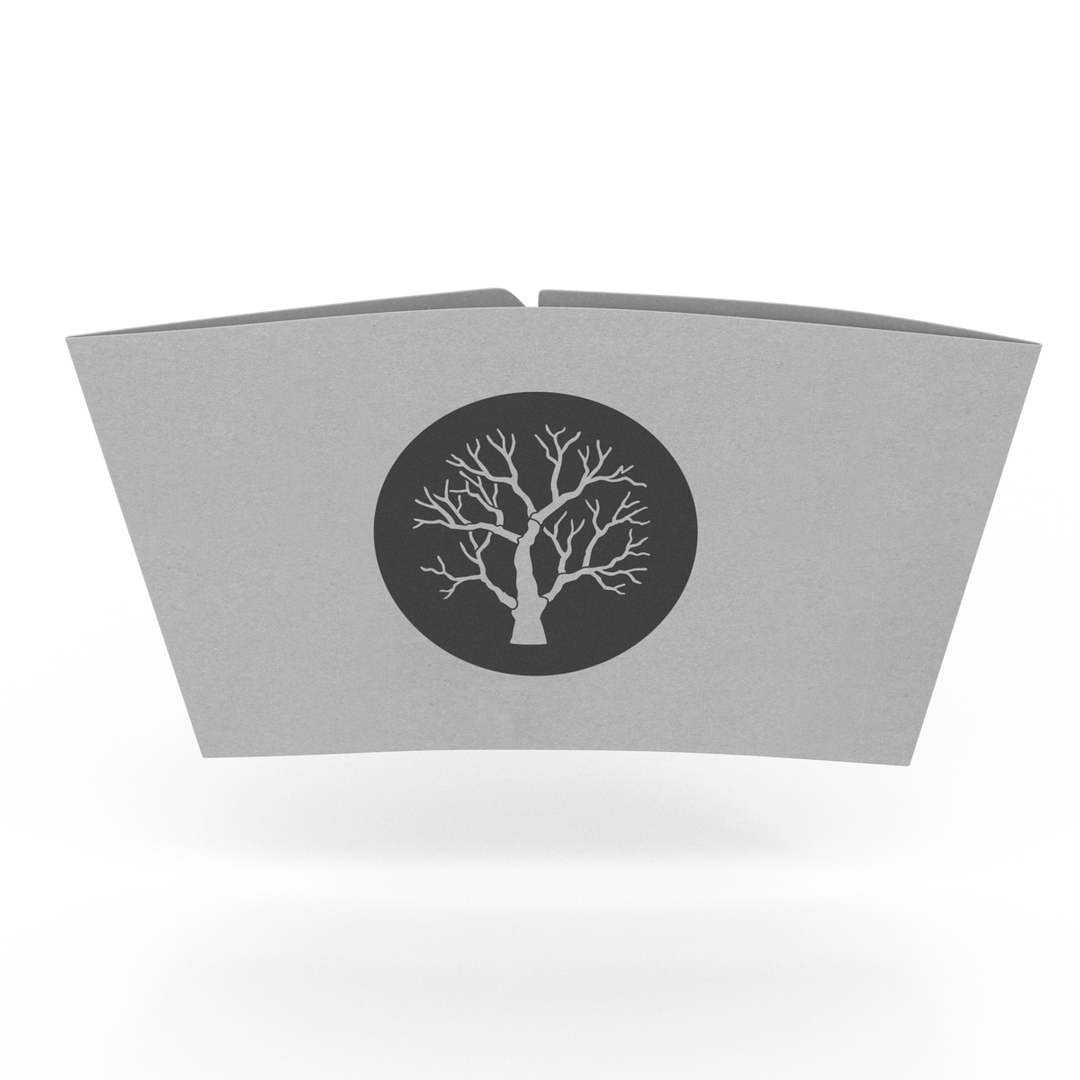 Coffee Cup Zarf White 3d Max