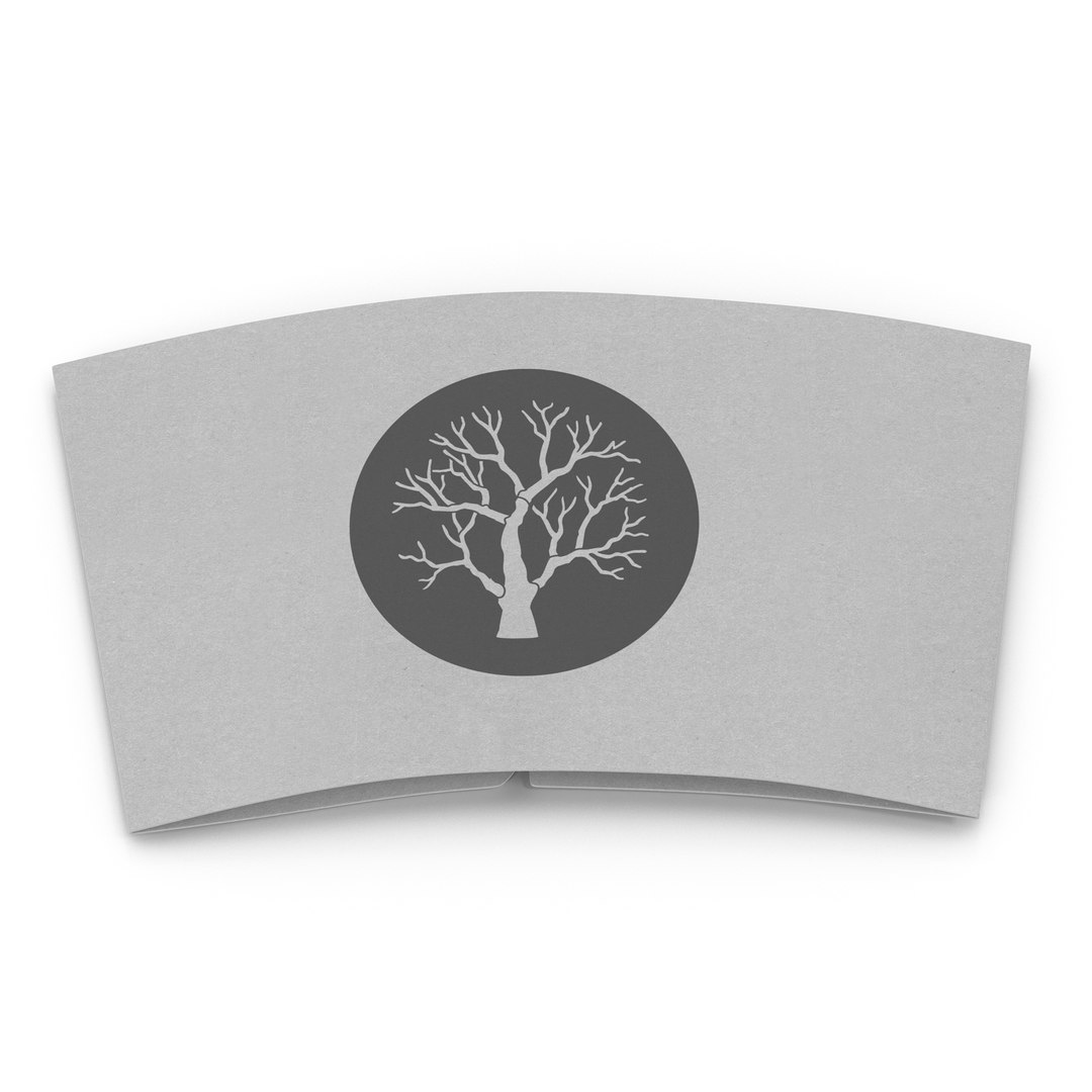 coffee cup zarf white 3d max