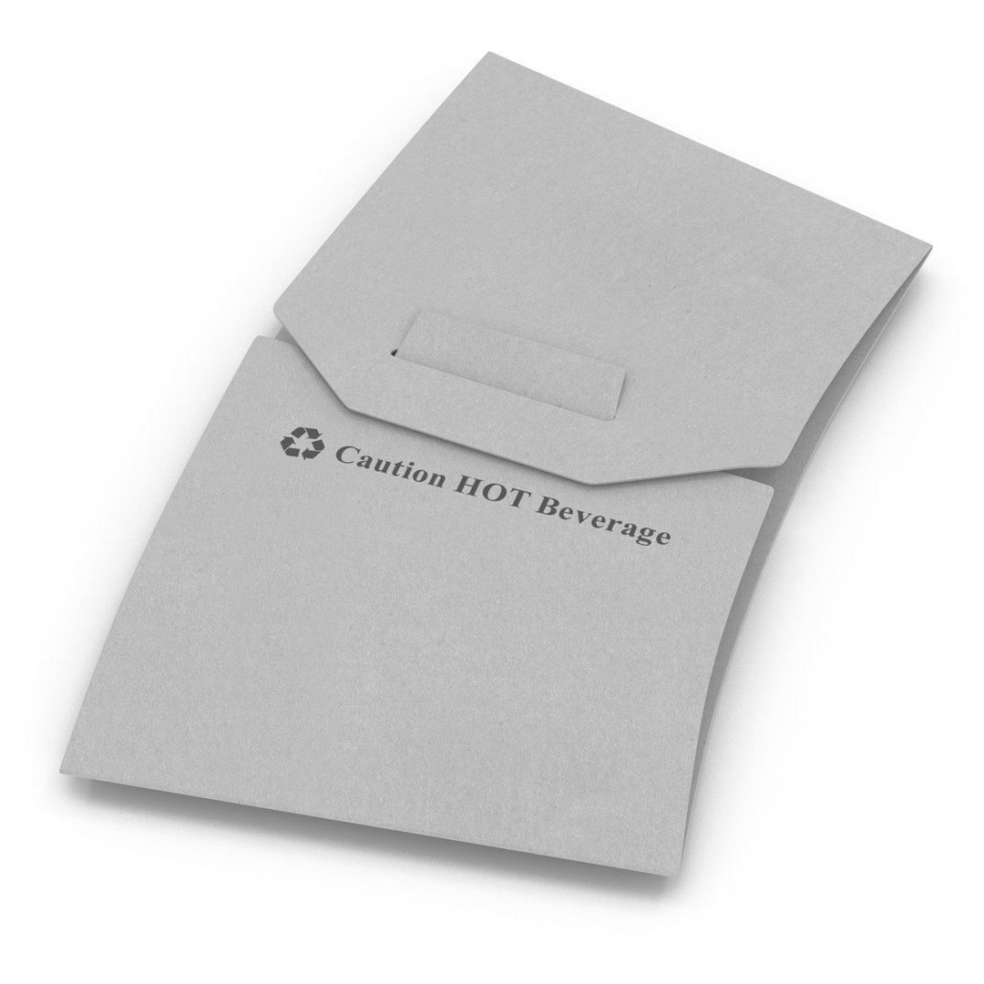 Coffee Cup Zarf White 3d Max