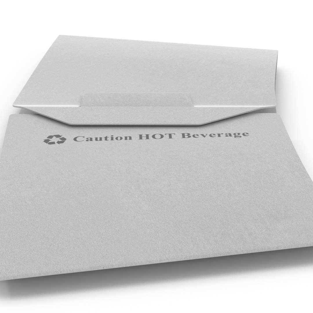 Coffee Cup Zarf White 3d Max