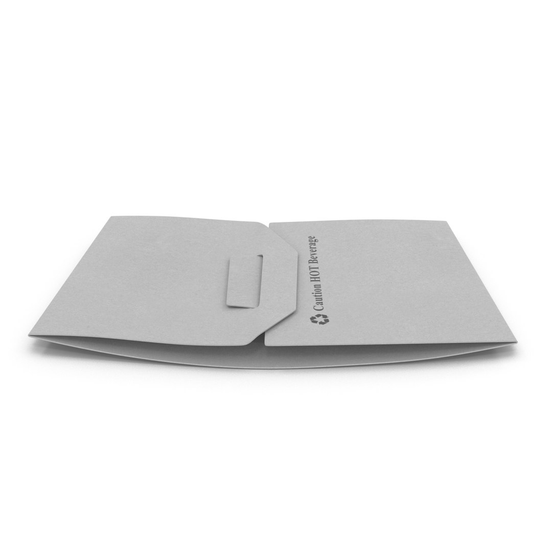 Coffee Cup Zarf White 3d Max