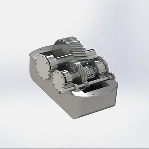 Motoriduttore 3D model