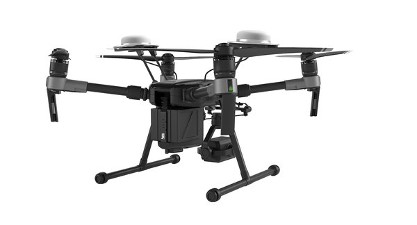 dji matrice 200 quadcopter 3d obj