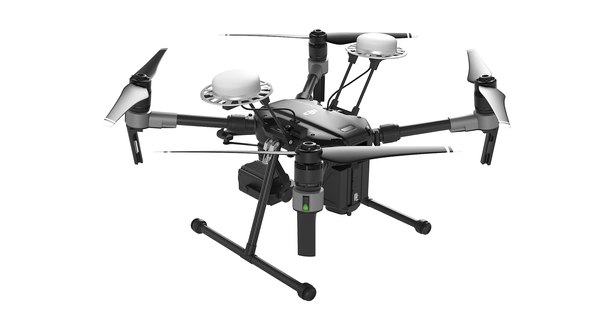 dji matrice 200 quadcopter 3d obj