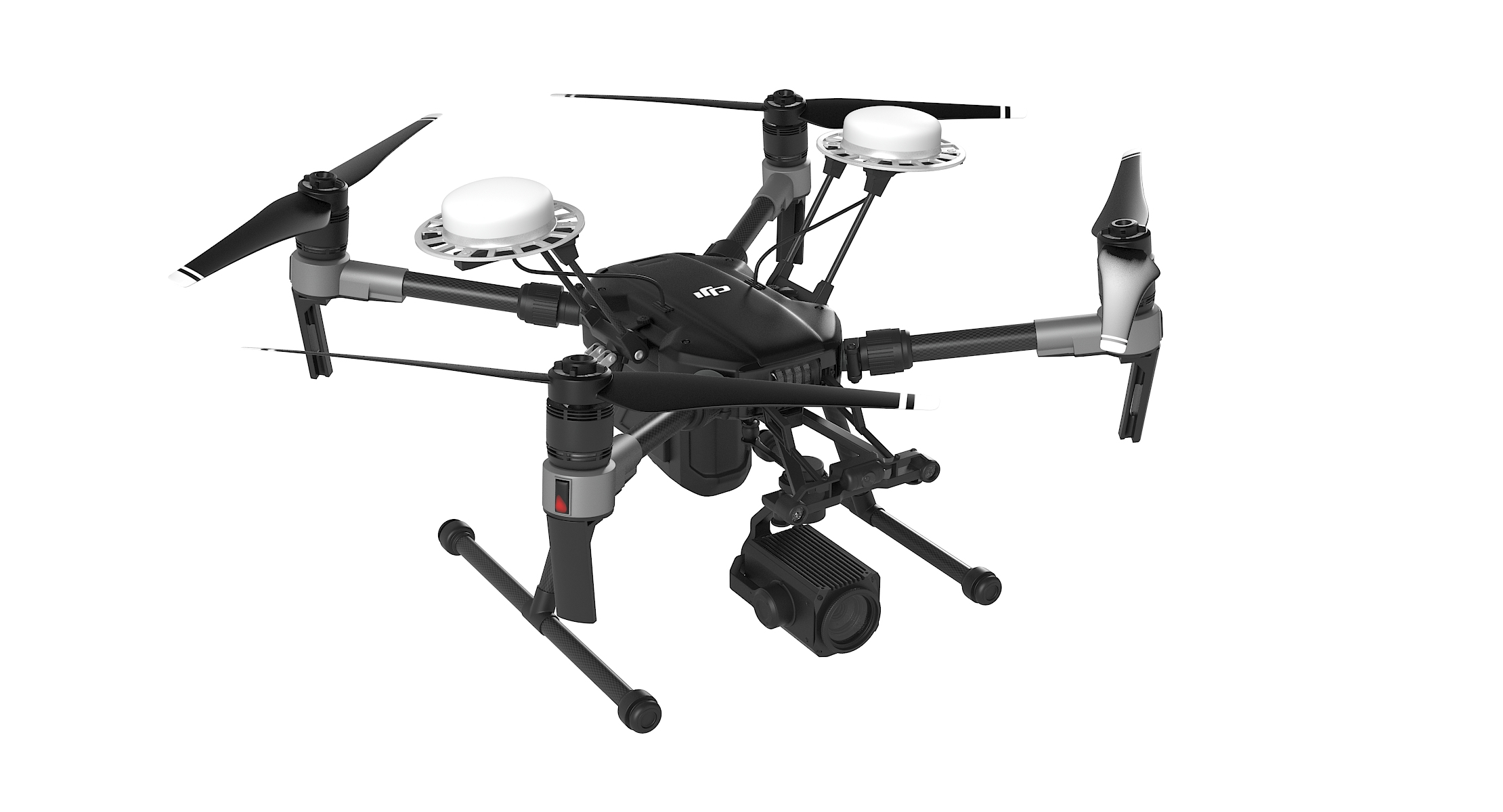 dji matrice 200 quadcopter 3d obj