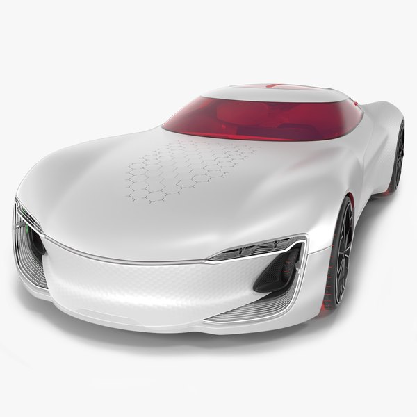 Two Seater Electric Concept Car 3D