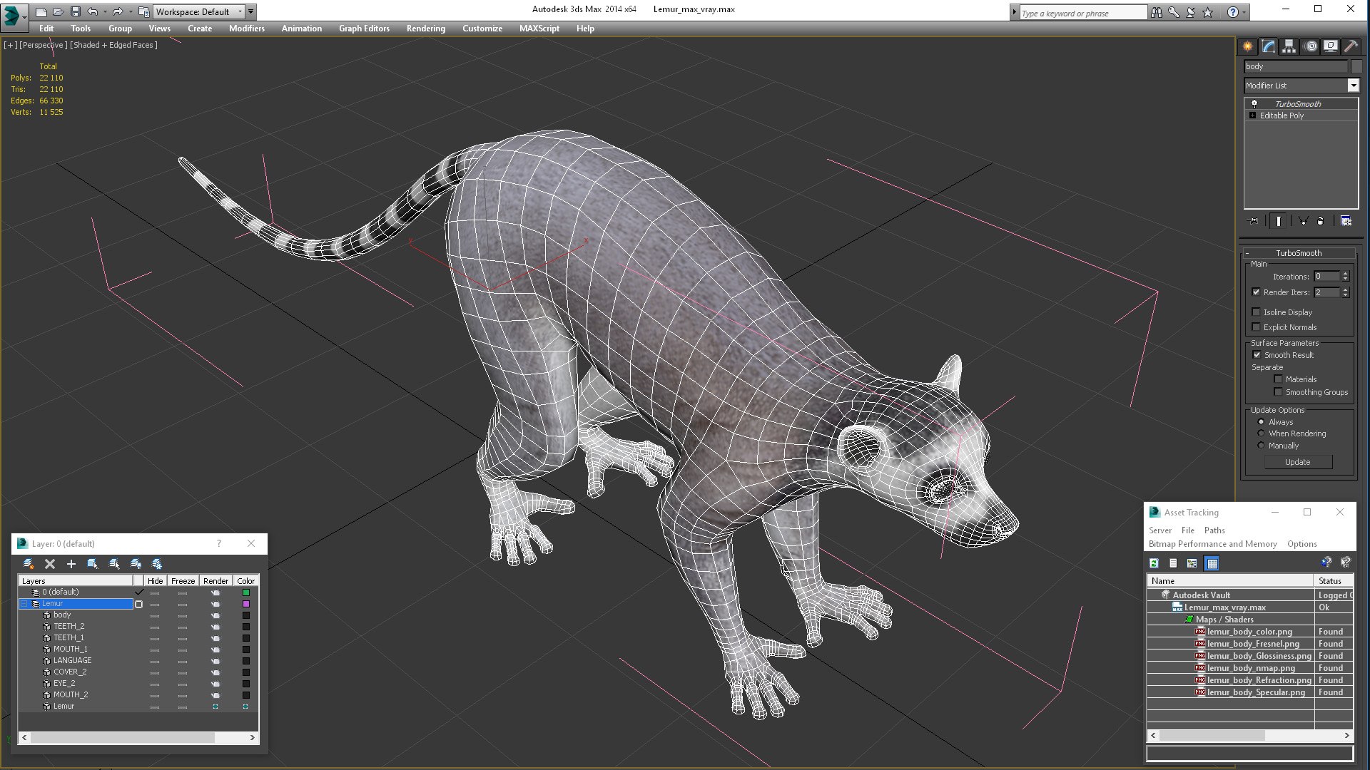 3D Lemur https://p.turbosquid.com/ts-thumb/PR/tS59oG/5u/lemurvray3dmodel018/jpg/1709337238/1920x1080/fit_q87/0f6660f8d5d3f291f14e7c78dffe51f09f915b6c/lemurvray3dmodel018.jpg
