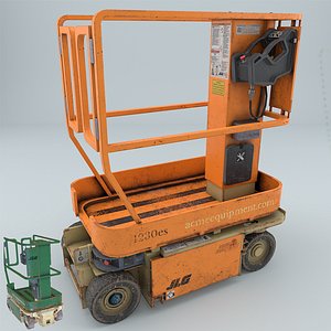 3D jlg 1230es driveable vertical