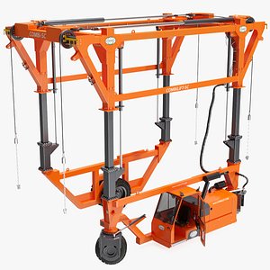 Combi-SC Straddle Carrier Clean Rigged