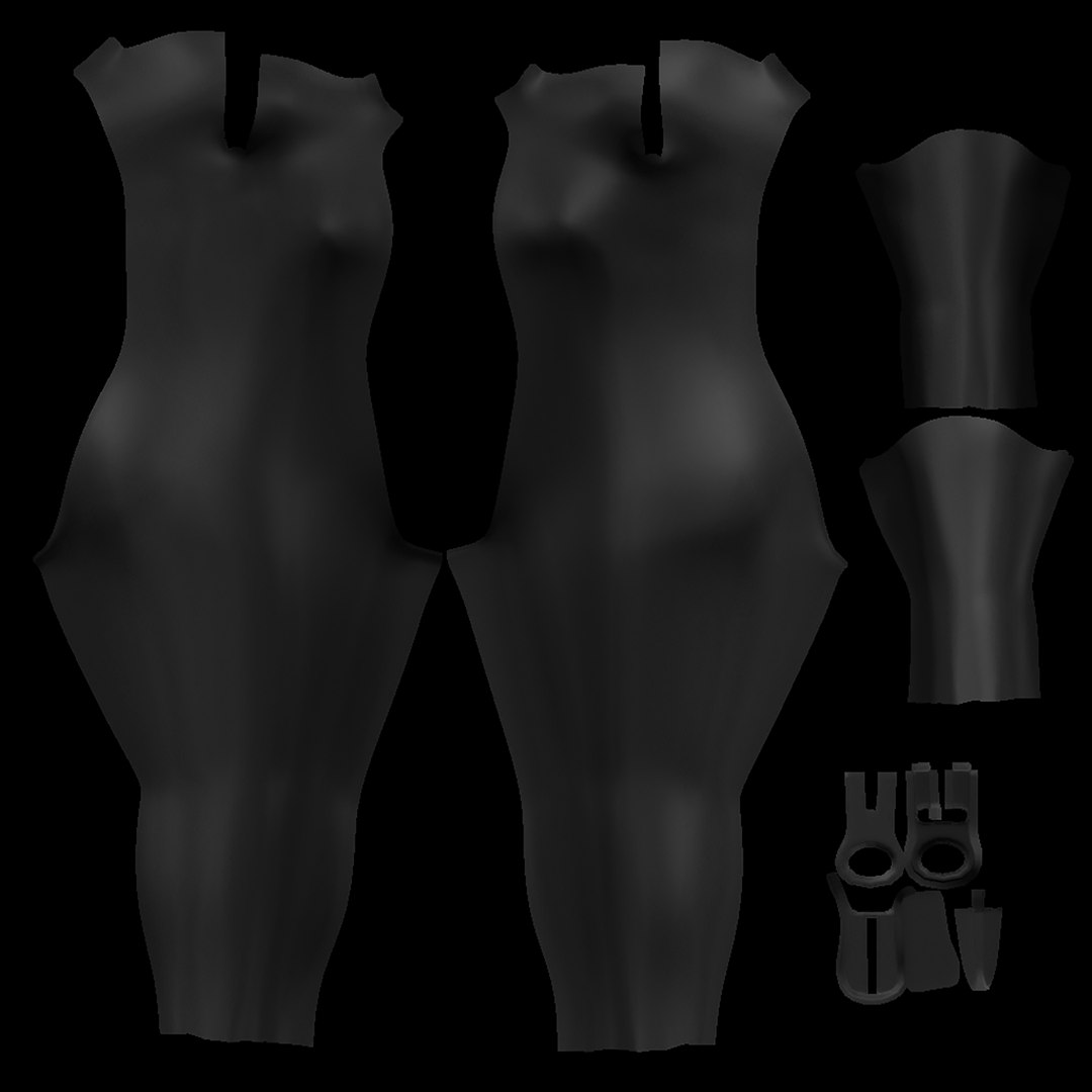 Full Body Suit 3D Model - TurboSquid 1758223