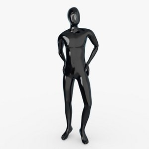 3d male mannequin model