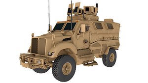 3D model MaxxPro MRAP Armoured Fighting Vehicle
