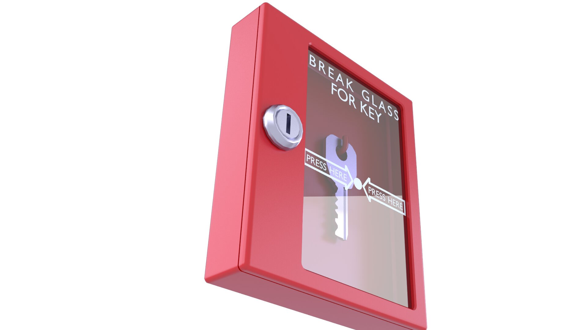 Box Emergency Key 3D Model - TurboSquid 1704975