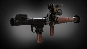 Arma de jogo portátil de lançador de mísseis RPG-7 AAA Modelo 3D $39 -  .unknown .upk .3ds .fbx .max .obj - Free3D