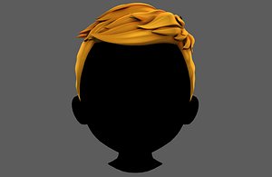 3D 3D Hair style for boy V75