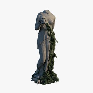 3D Mortuary Statue