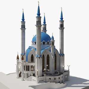 Kul Sharif Mosque 3D model