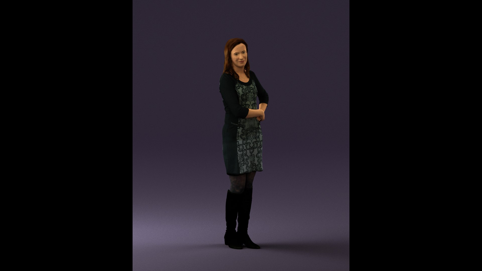 Scanned Realistic Human 3D Model - TurboSquid 1702301