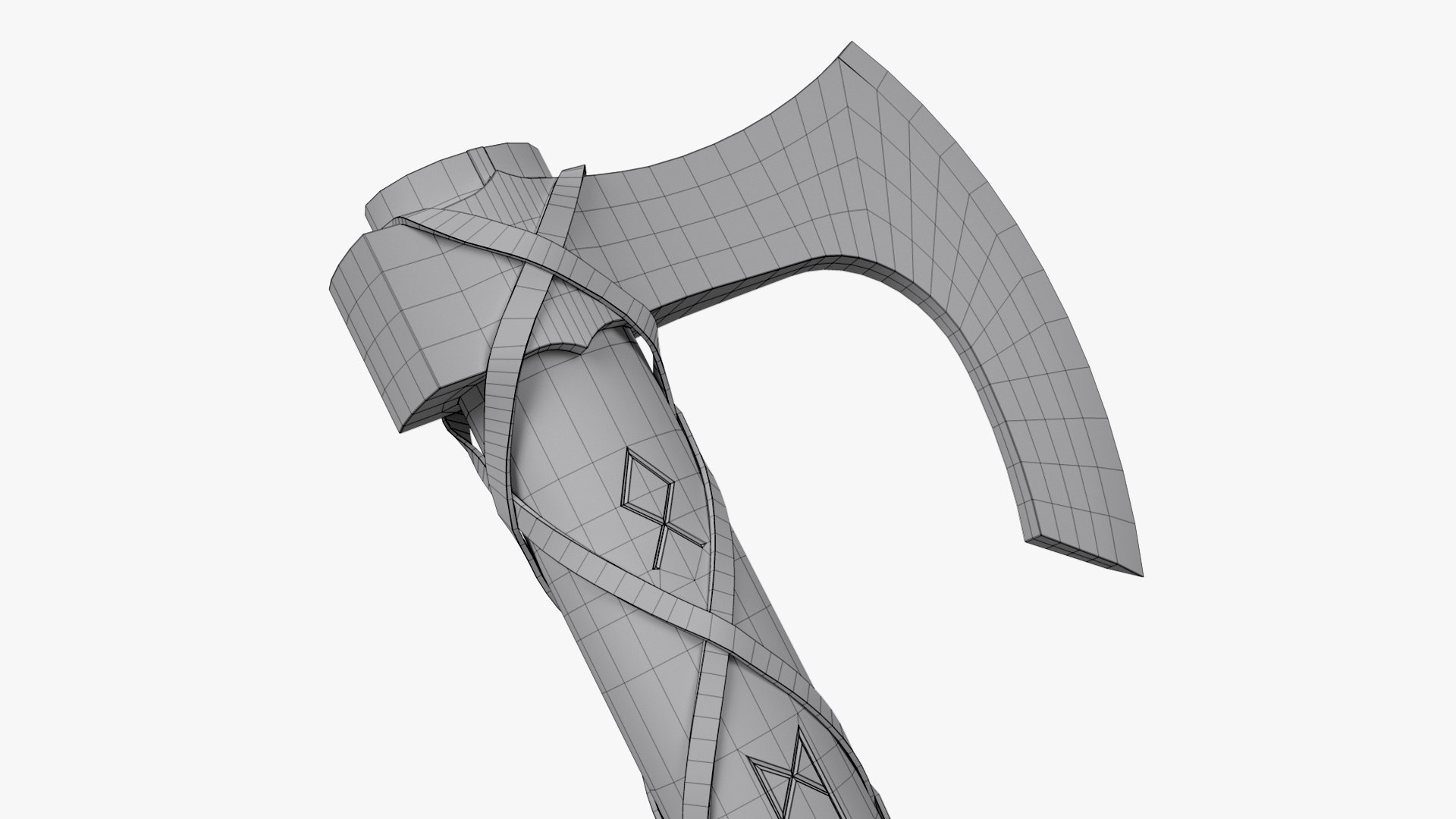 Axes Collection 3D model https://p.turbosquid.com/ts-thumb/PS/M0x8Kh/dR/vikingaxe04wireframe/jpg/1631517296/1920x1080/fit_q87/f84512e1badcc8502e384f330664a2594337f63a/vikingaxe04wireframe.jpg