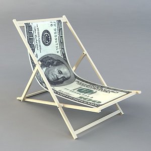 low-poly dollar chair fbx