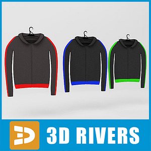 3ds max sweatshirts set clothes