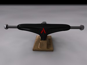 venture truck skate 3d c4d