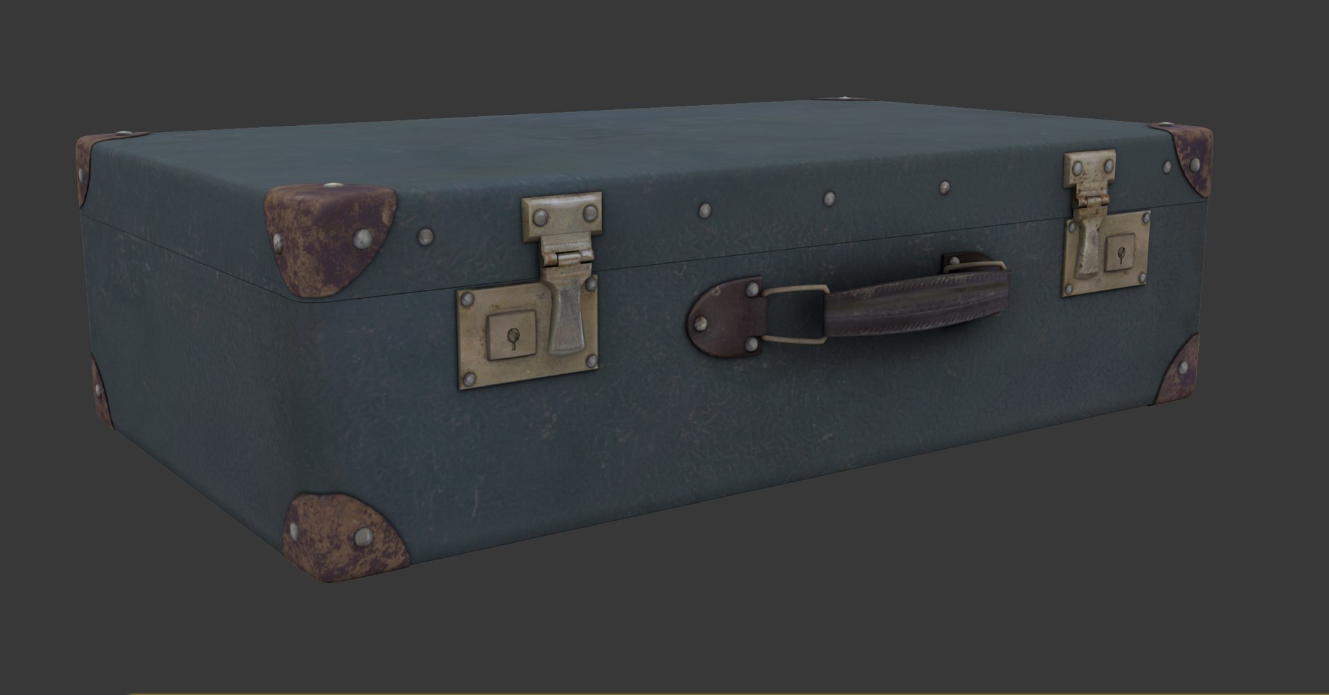 3d Model Of Suitcase Case