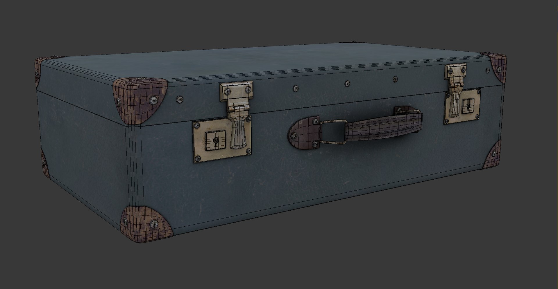 3d Model Of Suitcase Case