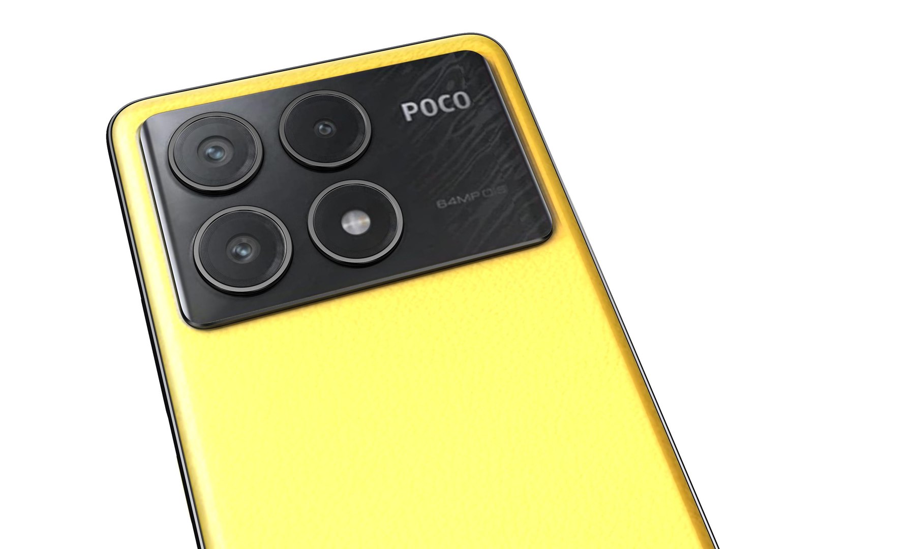 Xiaomi Poco X6 Pro Yellow 3D Model - TurboSquid 2179252