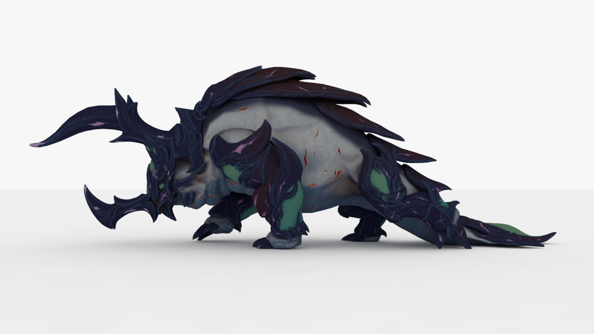 Salt Rigged And Animation 3D Model - TurboSquid 2335209
